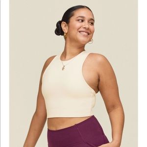 Girlfriend Collective Ivory Dylan Tank Bra